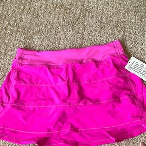 NWT Lululemon Pace Rival MR Skirt